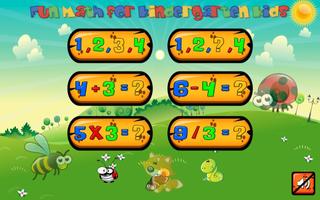 Animal Math Kindergarten Math Games for Kids Math plakat