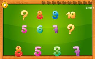 Preschool basic skills, numbers تصوير الشاشة 2