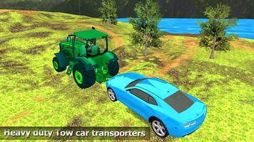Offroad Tractor Pull Car Sim - Chained Tractor 3D gönderen