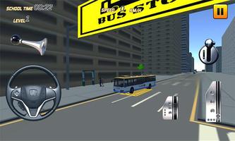 Coach Bus Driving Simulator 3D capture d'écran 2
