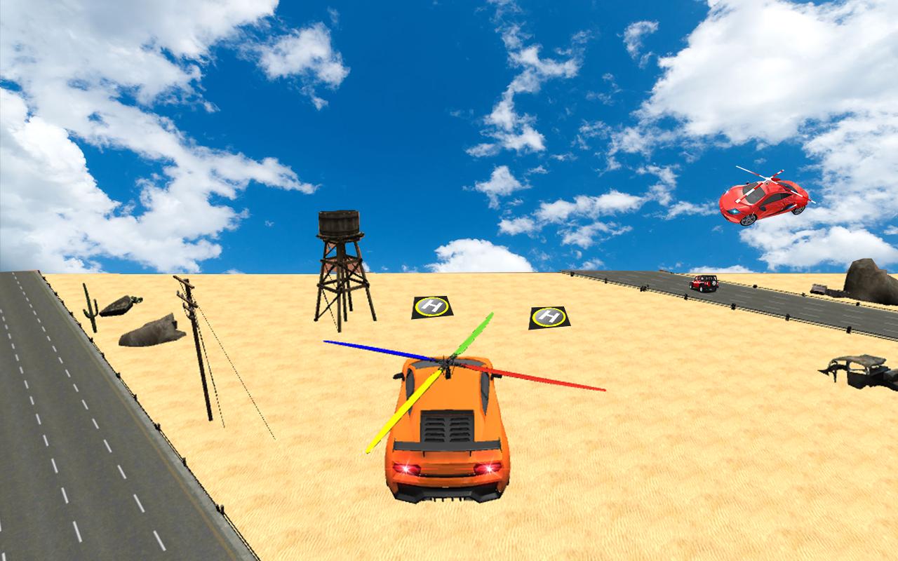 Flying Car Driving Simulator 3d For Android Apk Download - roblox vehicle simulator flying car