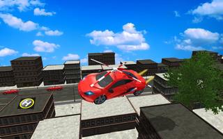 Flying Car Driving Simulator 3D poster