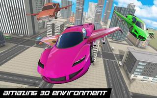 Flying Car : City Rescue Flight Pilot Simulator 3D capture d'écran 2