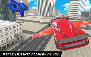 Flying Car : City Rescue Flight Pilot Simulator 3D capture d'écran 3