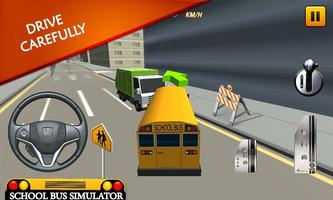 SchoolBus Driving Simulator 3D ภาพหน้าจอ 2