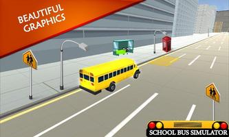 SchoolBus Driving Simulator 3D capture d'écran 3