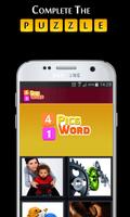 4 fotos 1 palavra: Puzzle Collection Game 2018 imagem de tela 1