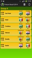 Fixture Brazil 2014 screenshot 2