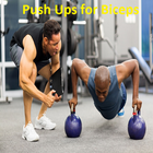 Pushups for Biceps Guide icône