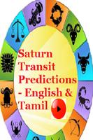 Saturn Transit Predictions - English & Tamil poster