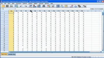 SPSS Marketing Analysis Affiche