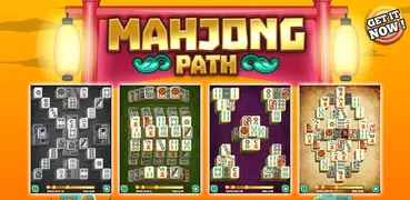 Mahjong Path Solitaire - Free Tile Matching Game