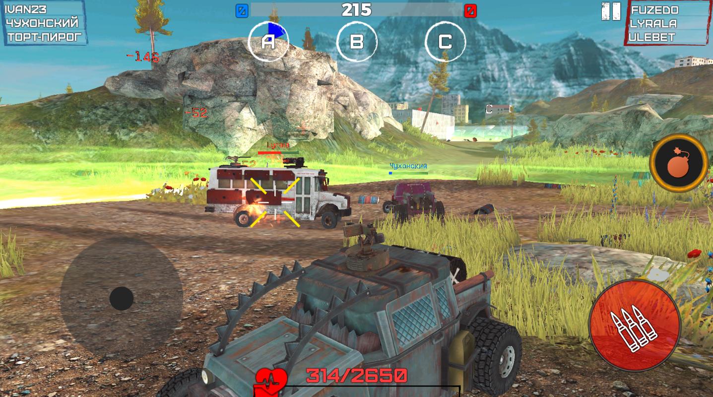 [Game Android] Mad war: Craft and drive