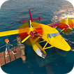 Flying Sea Plane Adventure 2018: Seaplane games
