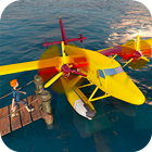Flying Sea Plane Adventure : Juego de hidroaviones icono