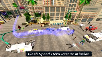 Black Flash speed hero vs Zoom flash hero battle Poster