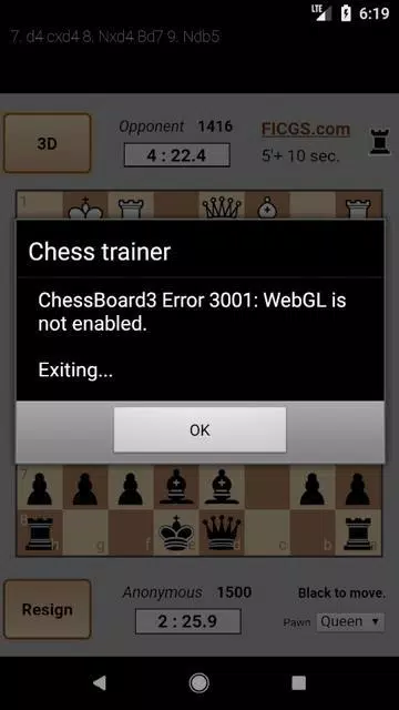Chess 960 • FICGS play rated g – Apps no Google Play