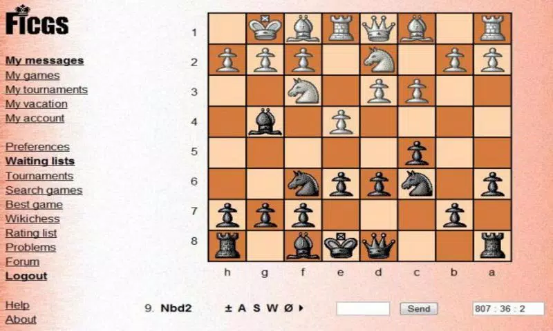 Chess Trainer FICGS play rat para Android - Download