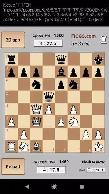 Chess Trainer FICGS play rat para Android - Download