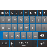 dodol Keyboard Theme(GrayBlue) icon