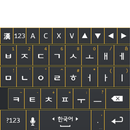 도돌 키보드 테마(Navy n Yellow) APK