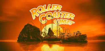 VR Roller Coaster Sunset - 360
