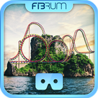 VR Roller Coaster Sunset icono