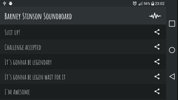 Barney Stinson Soundboard تصوير الشاشة 2