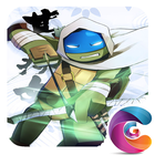 ikon Super Kung fu Turtles Ninja warrior Vs SuperHeroes