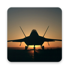 Fond d'écran d'avion de chasse HD icône