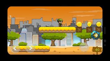 Soldier Metal Shooter Reborn - 2D action shooting Affiche