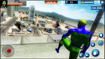 Flying Superhero captura de pantalla 3