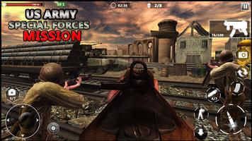 Commando Strike: offline games poster