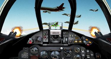 Jet Fighter Cockpit Camera Aircraft Simulator imagem de tela 3