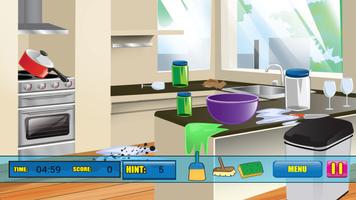 House Cleaning Game capture d'écran 1