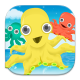 Octopus Fishing Game icône