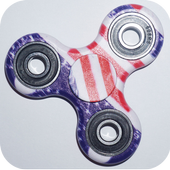 Fidget Spinner Usa Wallpaper icon