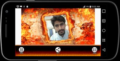 Fire Name Photo frames स्क्रीनशॉट 3