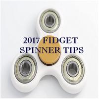 2017 Fidget Spinner Tips Affiche