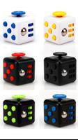 Fidget Cube : How fast you can Tap poster