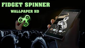 fidget spinner wallpaper HD poster