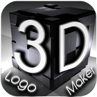 3d logo maker and 3d logo creator icon