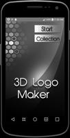 پوستر 3d logo maker and 3d logo creator