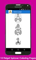 Fidget Spinner Coloring Book For Adult and Kids Plakat