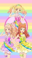 Aikatsu Friends Wallpaper পোস্টার