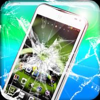 Cracked Screen Prank постер