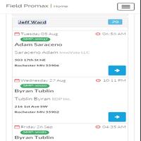 3 Schermata Field Promax