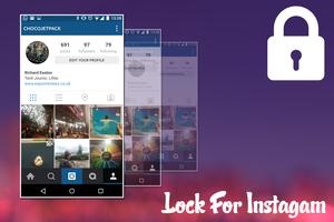 Lock For Instagram penulis hantaran