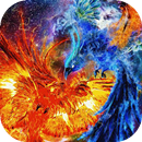 Birds fight live wallpaper APK