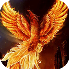 Fire-bird live wallpaper أيقونة